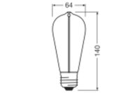 OSR LEDMG ST 2,2W E27 1800K sm