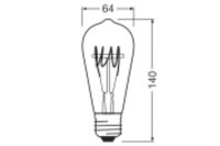 OSR LEDFIL ST 4,8W E27 2700K k