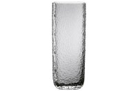 Vase Martello Glas 27cm grau