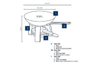 KELA Mini Wok Joy Ø18cm mit R.