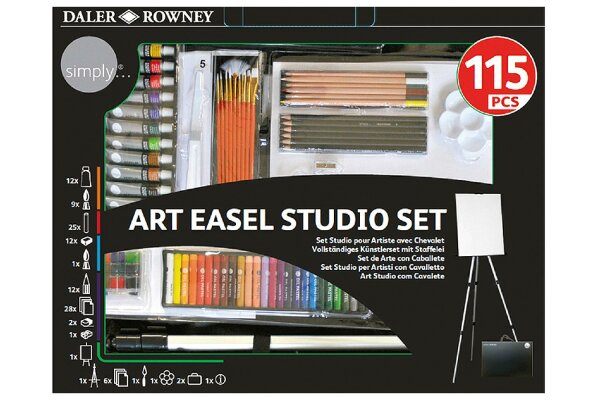 DALER-ROWNEY Künstler Set 115t