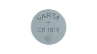 VARTA Batterie Knopfzelle, im Blister, für Langzei CR1616 (3 V, 5