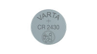 VARTA Batterie Knopfzelle, im Blister, für Langzei CR 2430 (3 V,