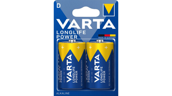 VARTA Batterie "Longlife Power - High Energy" SB-v Mono (LR20, D)