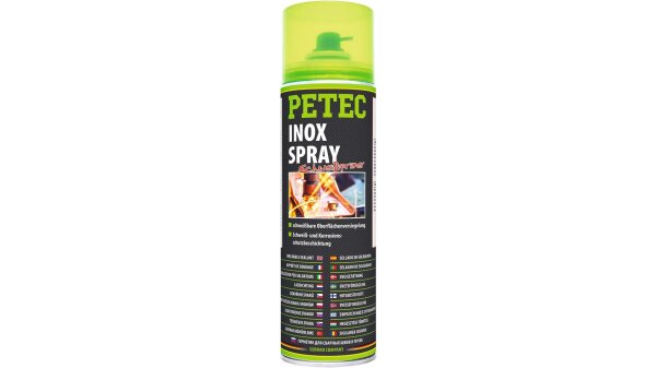 PETEC Korrosionsschutz INOX Spray Grau, schnelltrocknend, bestä