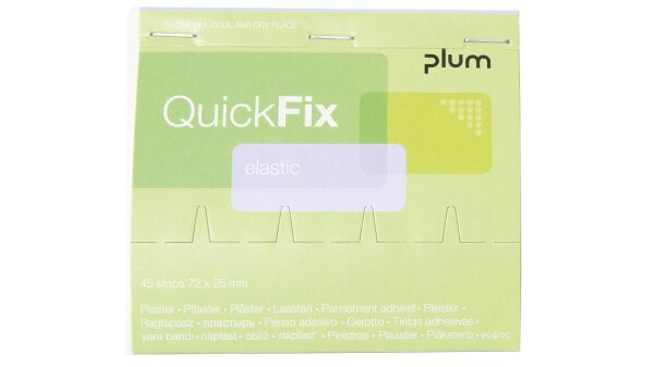 PLUM Pflaster Elastic Nachfüllpack, elastische und hautfreundli