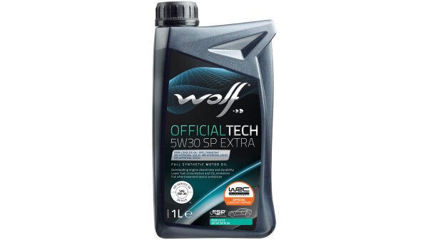 WOLF Motoröl OfficialTech SP-Extra SAE 5W-30, HC-Synthese, Frei