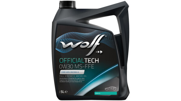 WOLF Motoröl OfficialTech MS-FFE SAE 0W-30, HC-Synthese, Spezif