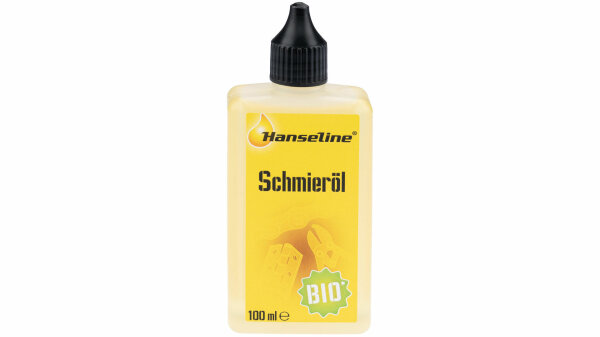 HANSELINE Schmieröl "Bio" Biologisch abbaubar und  100 ml Tropffl