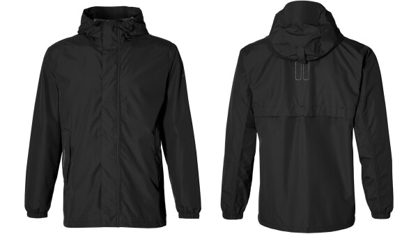 BASIL Regenjacke "Hoga Unisex" Material: Größe M, jet black