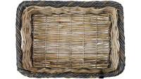 BASIL V.R.-Korb "Dijon" Rattan, ohne Bef Gr. S, Maße (L x B x H): 27 x 39 x 18 cm