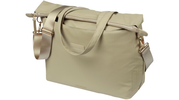 BASIL Commuterbag "Manhatten Hook On Sys taupe