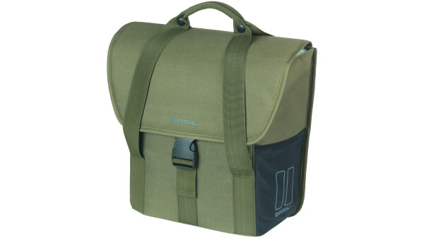 BASIL Einzeltasche "Go - Single" Volumen dark green