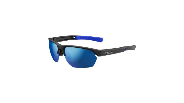 BOLLÉ Sportbrille "Victus" Größe Medium, black matte blue, Gläser Volt+ Offshore Polarized, Cat. 3