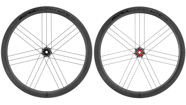 CAMPAGNOLO Laufradsatz "Bora Ultra WTO 4 N3W (inkl. Kit für 11/12-fach Kassetten), schwarz-matt