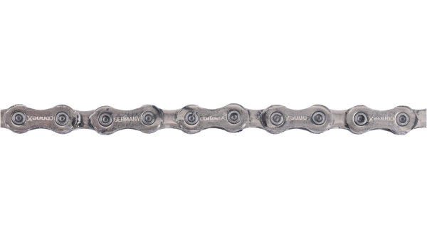 CONNEX Kette 10-fach, 1/2" x 11/128" SB- "10WAX", Innenlaschen Edelstahl, Außenlaschen hochwertig vernickelt, 116 Glieder, Gewicht 268 g