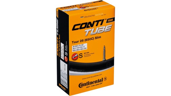 CONTINENTAL Schlauch "Tour 26 Slim" 28-5 Sclaverandventil 42 mm