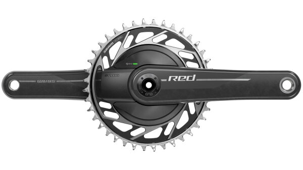 SRAM Kettenradgarnitur Powermeter "Red 1 40 Zähne, 175 mm Kurbellänge