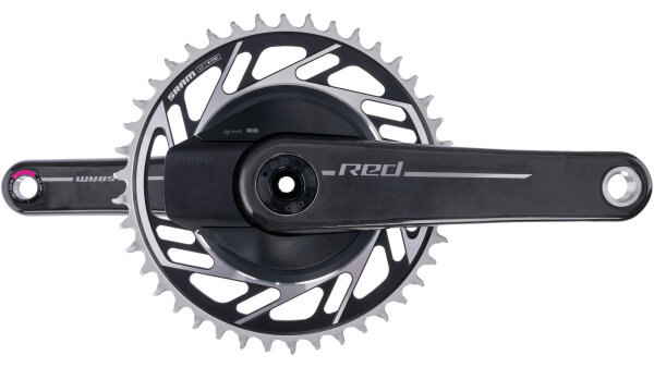 SRAM Kettenradgarnitur Powermeter "Red 1 42 Zähne, 167,5 mm Kurbellänge