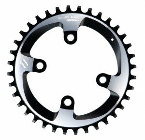 kettenblatt sram x-sync 11-g bb30 o. gxp 11.6218.015.002 alu, grau, 42 z.