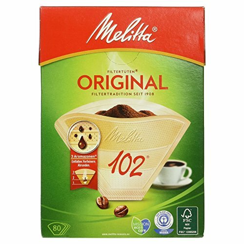 MELITTA Filtertüten 102 braun 80er Pack