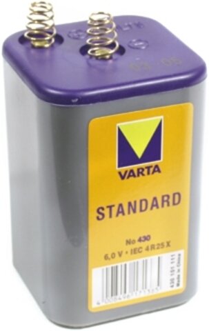 VARTA Batterie "Spezial 430" Zinkchlorid 4R25X, 1 Stück