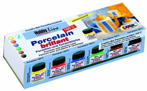 KREUL Porcelain brillant 160°C Creativ Set 6 x 20 ml